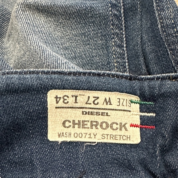 Women's Diesel Cherokee Dark Blue Stretch Jeans - Picture 9 of 11